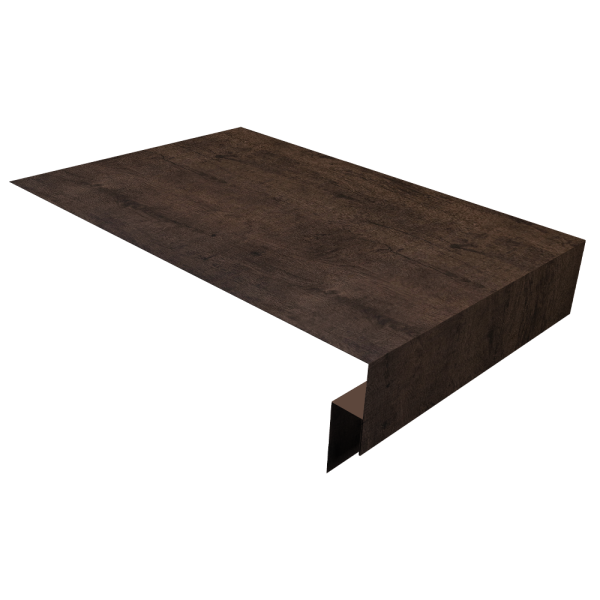 Планка околооконная сложная 250х50х18 (j-фаска) 0,45 Print Premium Antique Wood TwinColor (2м)