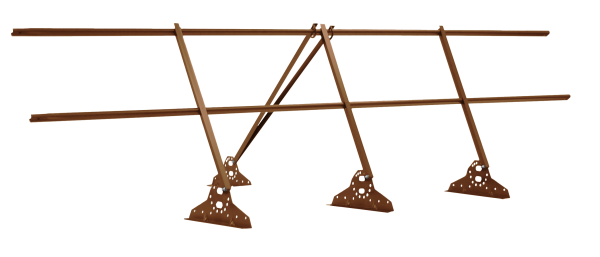 Ограждение кровельное Grand Line 0,9х3 RAL 3009
