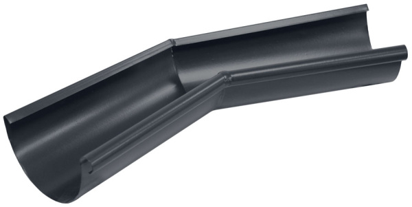 Угол желоба внутренний 135 гр 150 мм Мatt RAL 7024