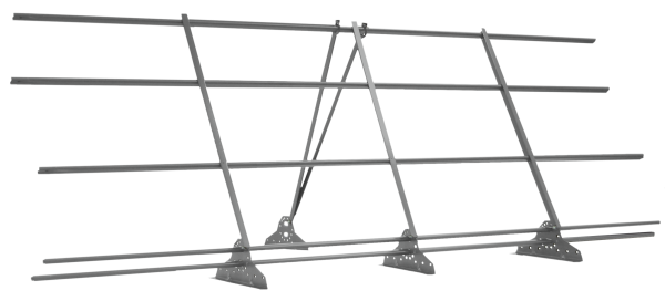 Ограждение кровельное со снегозадержанием на фальц Grand Line 1,2х3 RAL 9006