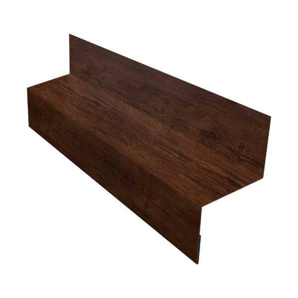 Отлив межэтажный 35 0,4 Print Premium Cherry Wood Fresh TwinColor (3м)