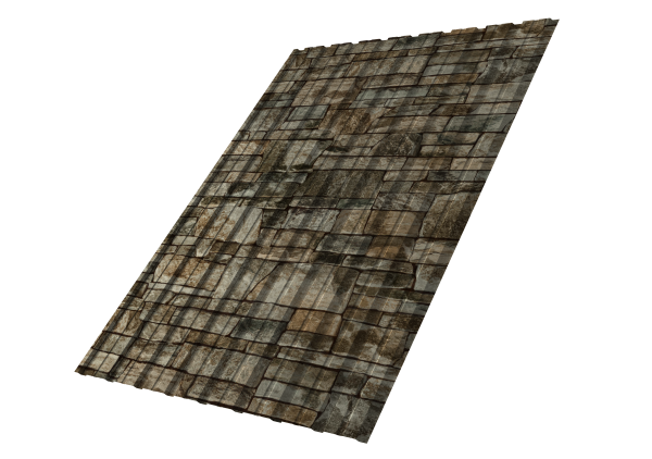 Профнастил С10B 0,45 Print Elite Fine Stone TwinColor