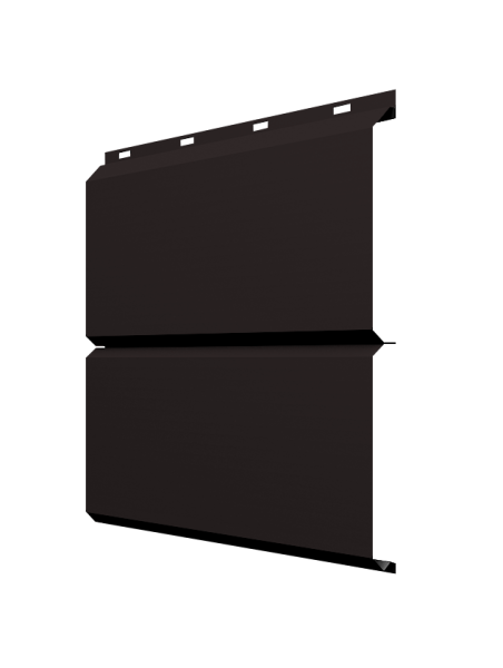 ЭкоБрус 0,345 Grand Line 0,5 PurPro с пленкой RAL 9005 черный