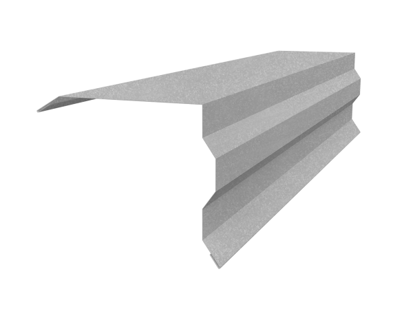 Планка торцевая фигурная 100х85 0,7 Zn (3м)