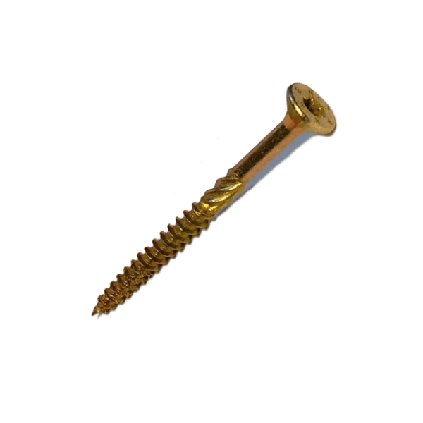Саморез конструкционный Daxmer 8,0х160 (100шт) Torx желтый цинк