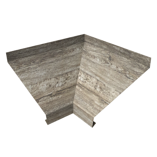 Угол отлива внутренний 250 0,45 Print Elite с пленкой Nordic Wood TwinColor