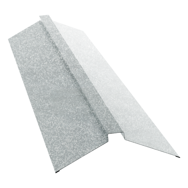 Планка конька плоского 150х40х150 0,7 Zn (2м)