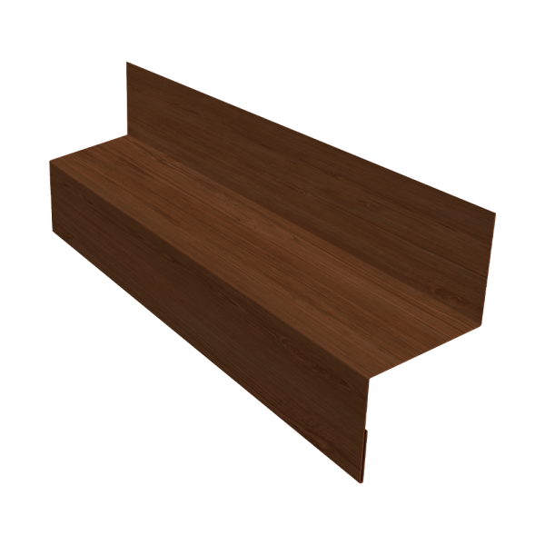 Отлив межэтажный 35 0,45 Print Elite Rowan TwinColor (3м)