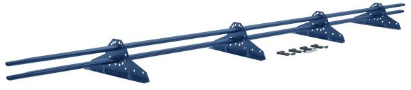 Снегозадержатель NEW трубчатый Grand Line RAL 5010 3м