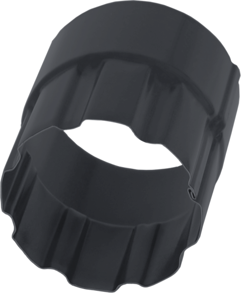 Соединитель трубы GL PU Matt 90 мм RAL 7024 мокрый асфальт