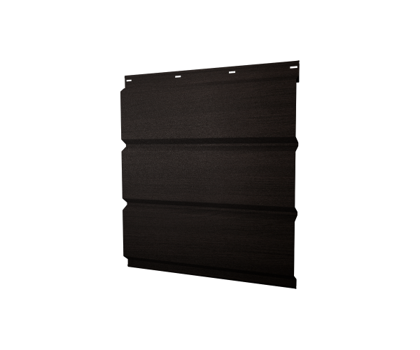 Софит металлический без перфорации 0,45 Print Elite с пленкой Coffee Wood TwinColor