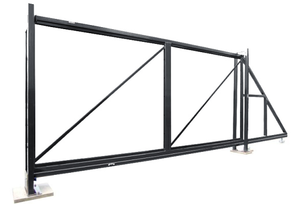 Ворота откатные Colority Zinc 2,03x4,0 RAL 7024