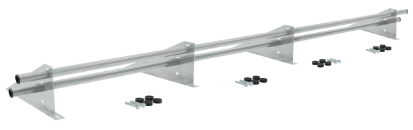 Снегозадержатель трубчатый универсальный Optima плюс RAL 7035 3м
