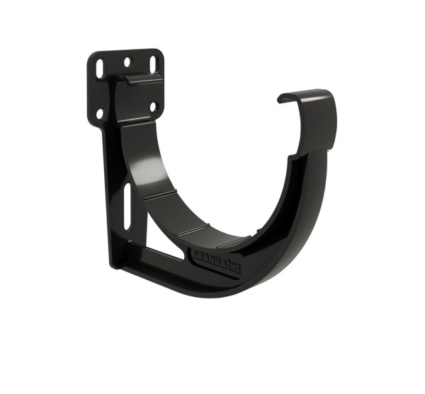 Кронштейн желоба slider Дизайн 135 ПВХ GL черный (RAL 9005)