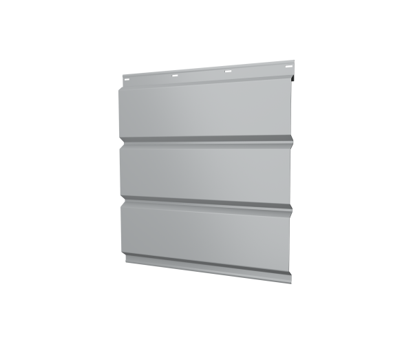 Софит металлический без перфорации 0,5 Satin с пленкой RAL 7004 сигнальный серый