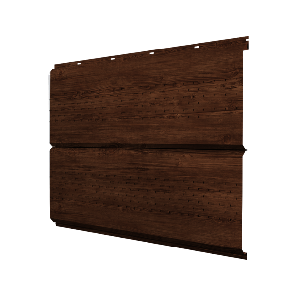 Софит ЭкоБрус new c перфорацией 0,45 Print Elite Cherry Wood TwinColor