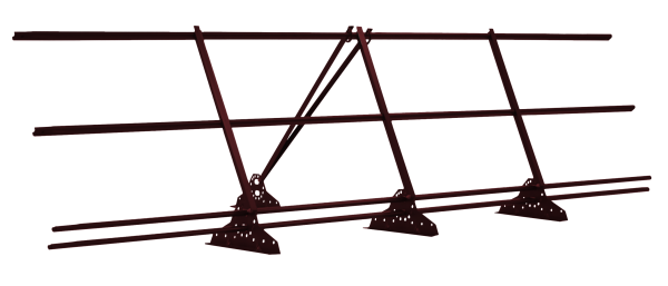 Ограждение кровельное со снегозадержателем на фальц Grand Line 0,9х3м RAL 3005