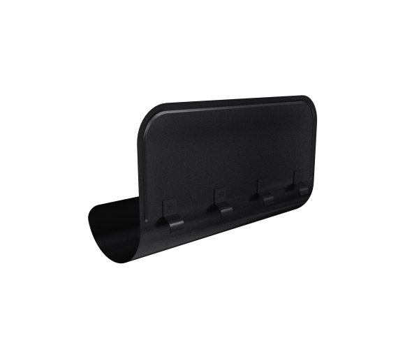Ограничитель перелива GL PU Matt 125/90 RAL 9005