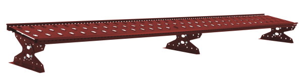 Мостик переходной Grand Line RAL 3011 3м