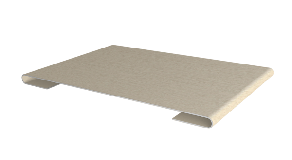 Планка стыковочная 0,45 Print Elite Milky Wood TwinColor (3м)