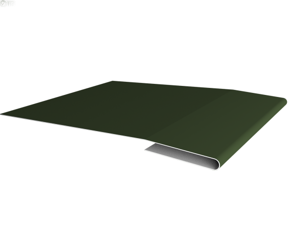 Планка начальная 0,5 Satin Matt TX RAL 6020 хромовая зелень (3м)