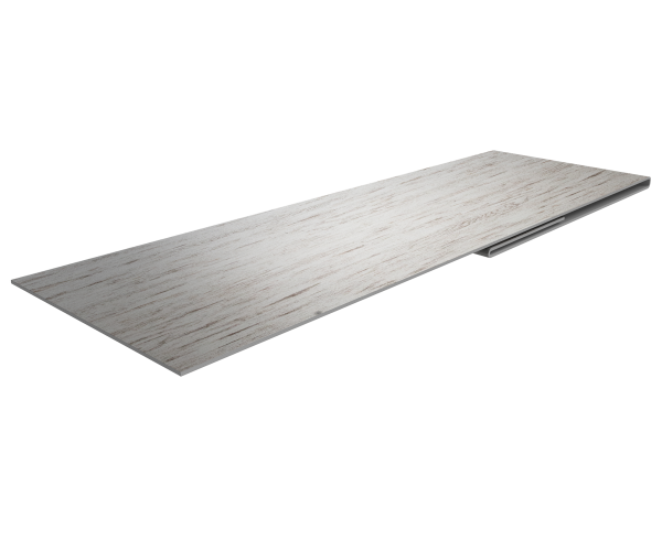 Планка финишная 48х25 0,45 Print Elite Snow Wood TwinColor (3м)