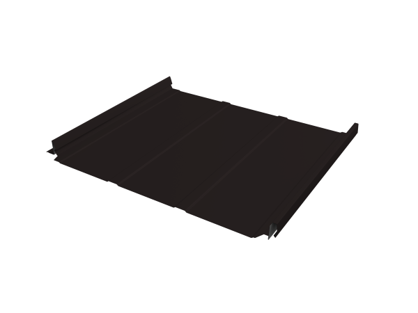 Кликфальц Pro Line Grand Line 0,5 PurPro с пленкой на замках RAL 9005 черный