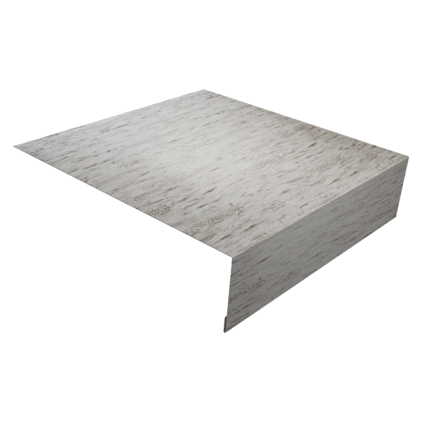 Планка околооконная простая 200х50 0,45 Print Elite Snow Wood TwinColor (3м)
