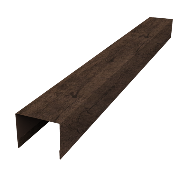 Крышка жалюзи Palermo 0,45 Print Premium Antique Wood TwinColor (2м)