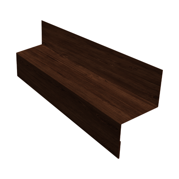 Отлив межэтажный 35 0,45 Print Elite Cherry Wood TwinColor (2м)