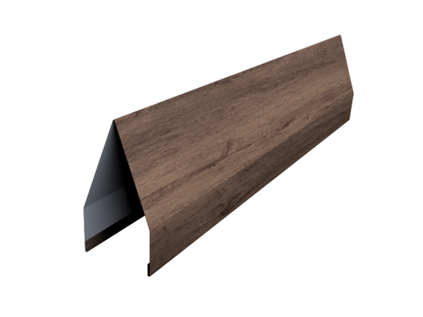 Ламель забора жалюзи Tokyo new 0,45 Print Premium с пленкой Almond Wood Fresh