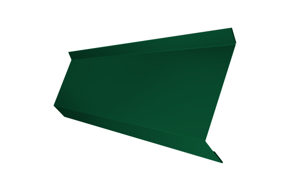 Планка примыкания в штробу 60 0,5 Satin Matt TX RAL 6005 зеленый мох (3м)