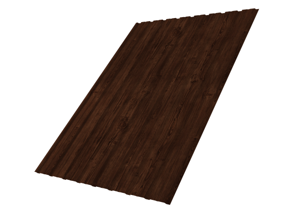 Профнастил С10B 0,45 Print Elite Cherry Wood TwinColor