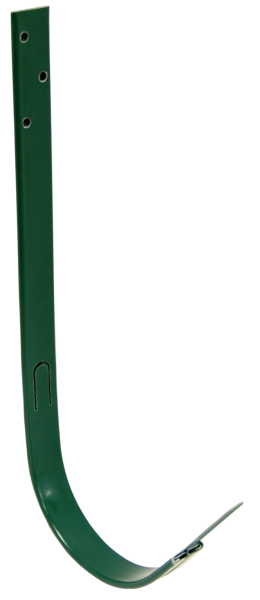 Крюк длинный GL PU 125 мм RAL 6005 зеленый мох