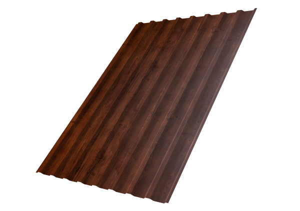 Профнастил С20B 0,4 Print Premium Cherry Wood Fresh TwinColor