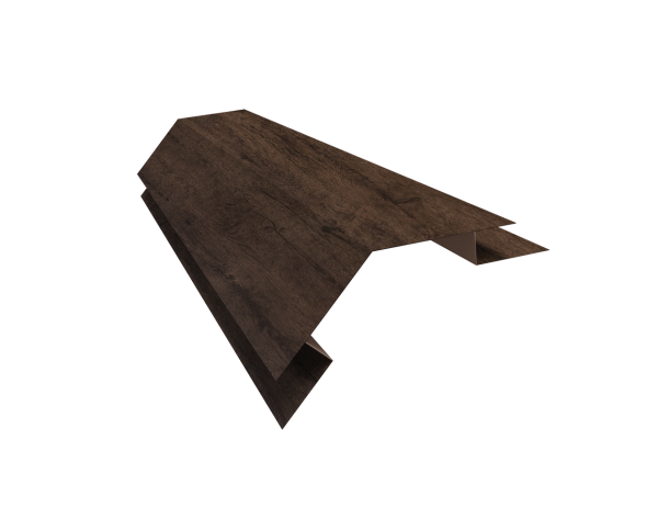 Угол внешний сложный 75х75 135 градусов 0,45 Print Elite Antique Wood TwinColor (2м)