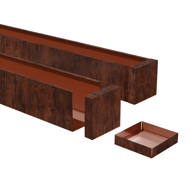 Заглушка 50х50 Cherry Wood AL 0,4