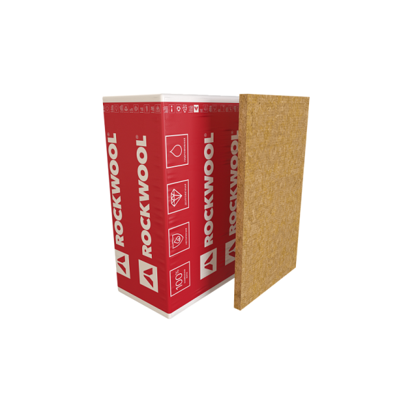 Утеплитель RockWool Венти Баттс 1000х600х100 (4 шт/пач; 2,40м2; 0,24м3; 24 пач/пал)