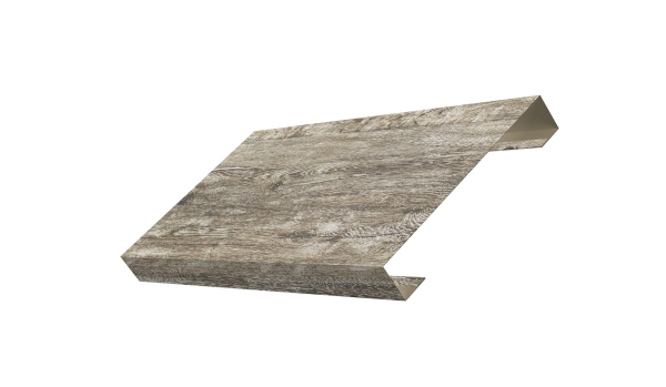 Ламель лицевая 125 забора жалюзи Texas 0,45 Print Elite Nordic Wood TwinColor