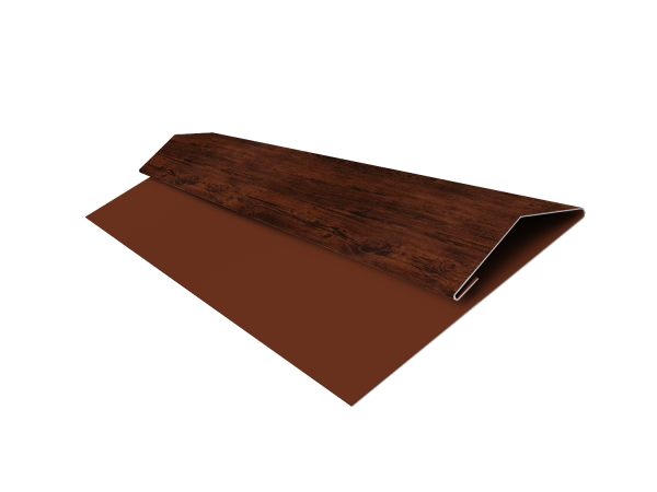 Планка стартово-финишная Экобрус Grand Line 0,45 Print Elite Cherry Wood TwinColor (3м)