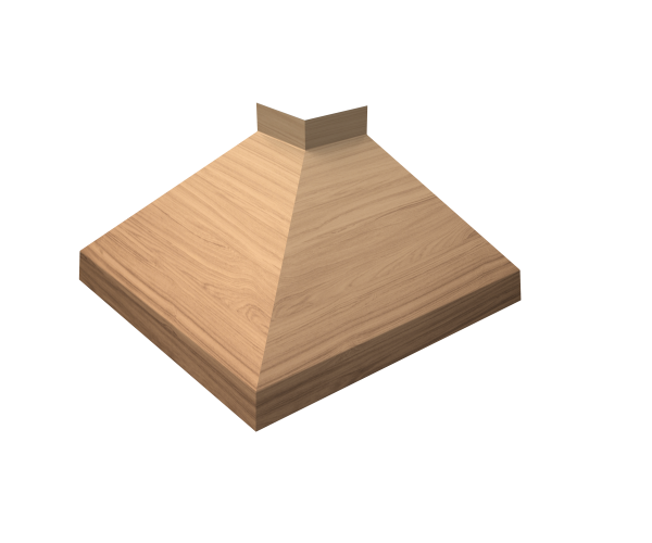 Угол отлива внешний 250 0,45 Print Elite с пленкой Honey Wood TwinColor