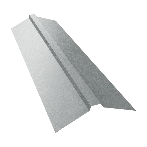 Планка конька прямоугольного 115х30х115 0,45 Zn (3м)