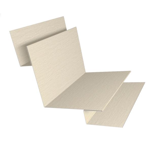 Угол внутренний сложный 90 град. 0,45 Print Elite Milky Wood TwinColor (2м)