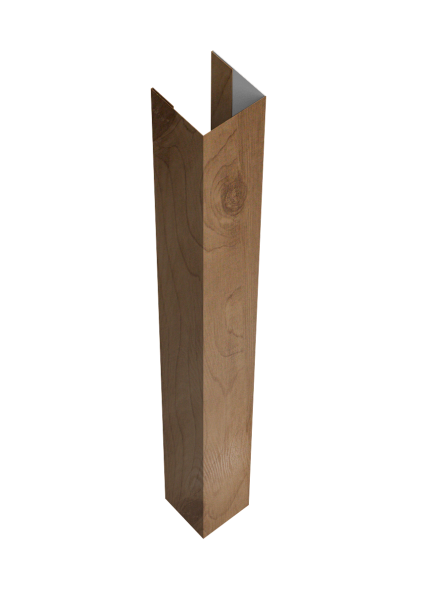 Стойка жалюзи Texas для монтажа без крепежного вкладыша 0,45 Print Premium Pine Wood Fresh (2,5м)