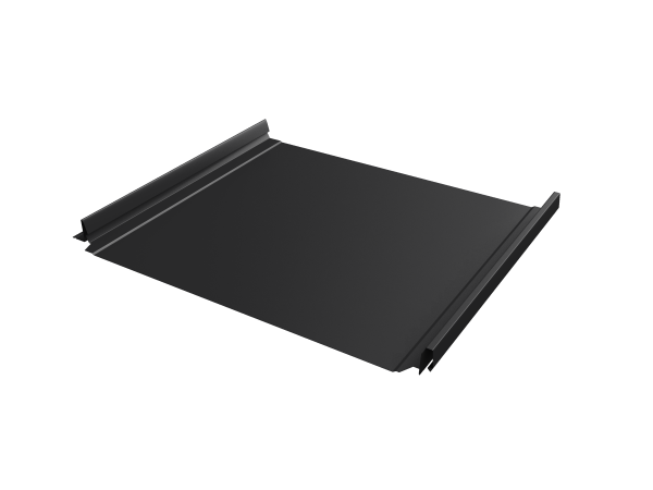 Кликфальц Pro Grand Line 0,5 Velur X с пленкой на замках RAL 9005 черный