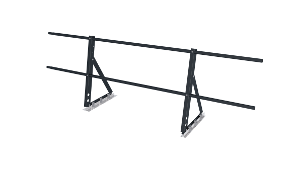 Ограждение кровельное на фальц Optima 0,65х2м RAL 7016
