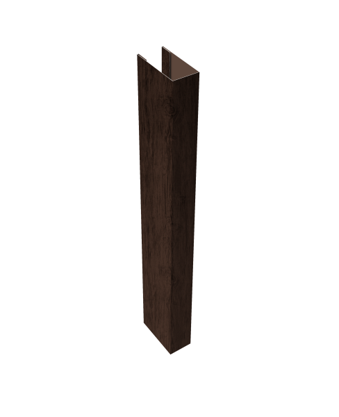 Стойка Texas для калиток и ворот 0,45 Print Premium Antique Wood TwinColor (3м)