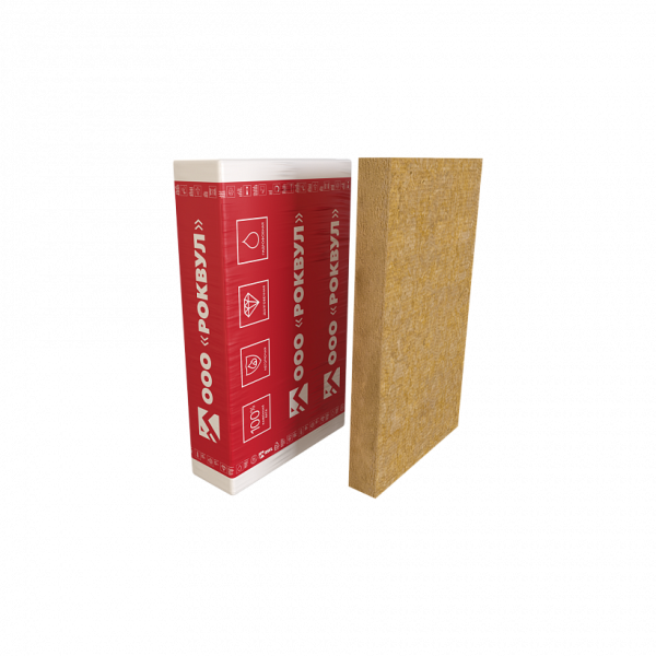 Утеплитель RockWool Фасад Баттс Оптима 1000х600х100 (1,80м2; 0,18м3)