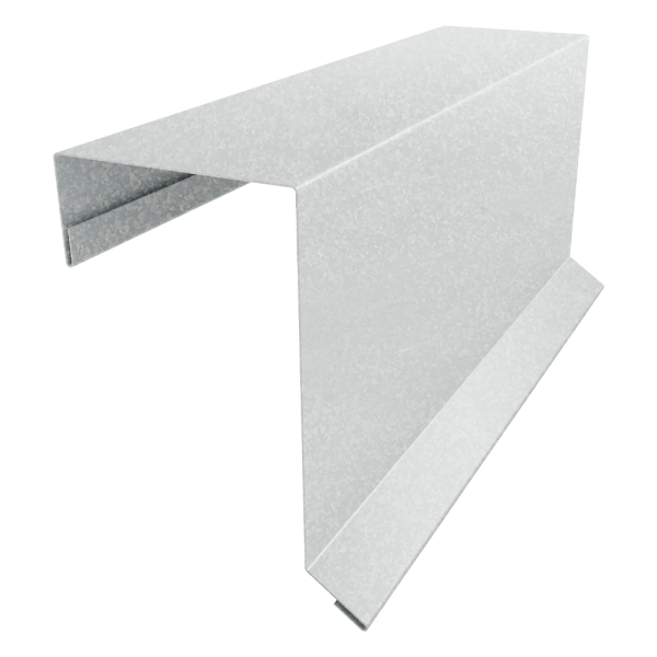 Планка торцевая кровельная фальц 65х97 0,5 Zn (3м)