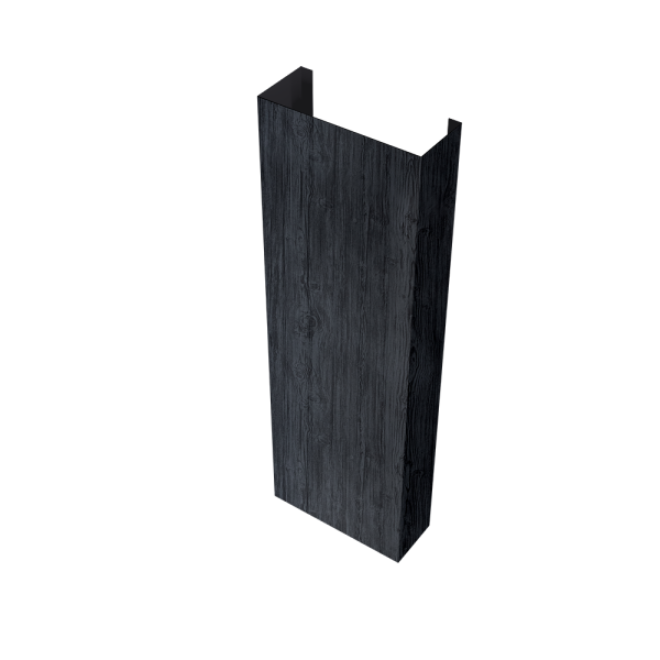 Полустолб для С21 0,45 Print Premium с пленкой Grey Wood TwinColor (L2,5)
